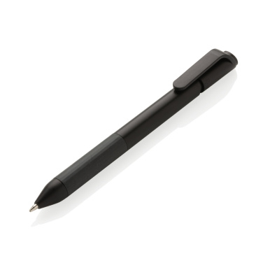 Logo trade promotional merchandise picture of: TwistLock GRS certified recycled ABS pen