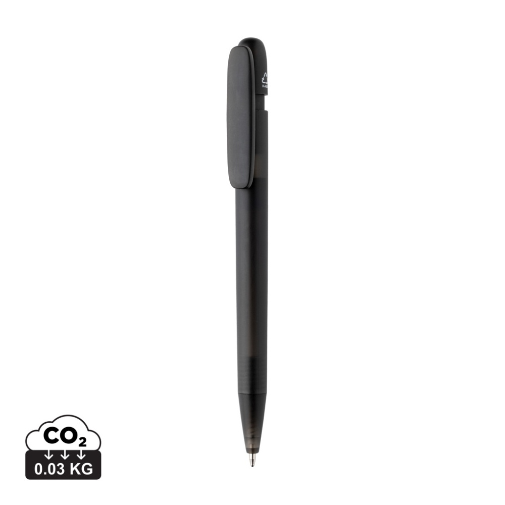 Logotrade promotional giveaways photo of: Devin GRS certified RABS pen transparent