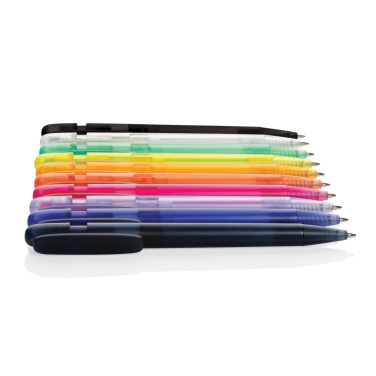 Logotrade promotional merchandise image of: Devin GRS certified RABS pen transparent