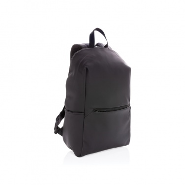 Logotrade promotional merchandise photo of: Smooth PU 15.6"laptop backpack