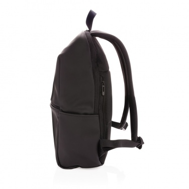Logo trade promotional gifts picture of: Smooth PU 15.6"laptop backpack