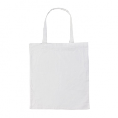 Logo trade promotional gifts picture of: Impact AWARE™ Recycled cotton tote w/bottom 145g