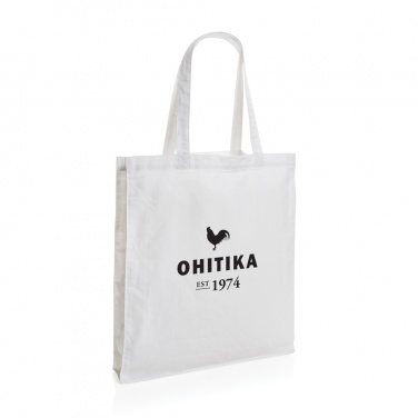 Logo trade promotional gifts image of: Impact AWARE™ Recycled cotton tote w/bottom 145g