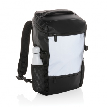 Logotrade promotional item picture of: PU high visibility easy access 15.6" laptop backpack