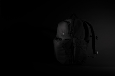 Logotrade advertising product picture of: Swiss Peak AWARE™ RPET 15.6 inch commuter backpack