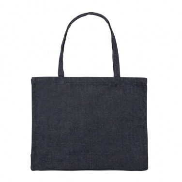 Logo trade corporate gift photo of: Impact AWARE™ recycled denim shopper