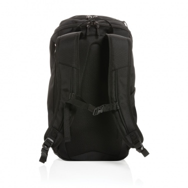 Logo trade promotional gift photo of: Swiss Peak AWARE™ RPET 15.6 inch business backpack