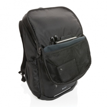 Logo trade promotional items image of: Swiss Peak AWARE™ RPET 15.6 inch business backpack