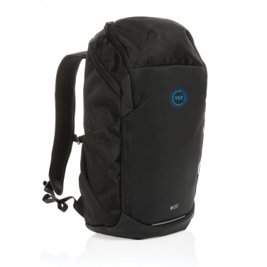 Logotrade promotional giveaway image of: Swiss Peak AWARE™ RPET 15.6 inch business backpack