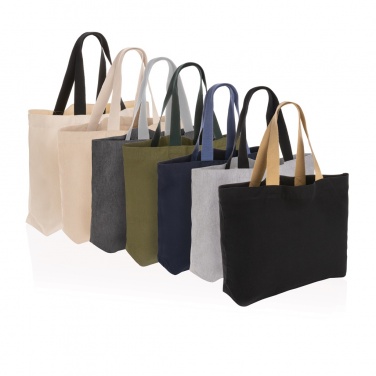 Logotrade promotional gift image of: Impact Aware™ 240 gsm rcanvas large tote undyed