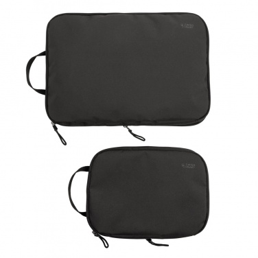 Logotrade advertising products photo of: Swiss Peak Ridge AWARE™ RPET compression travel cubes 2pc