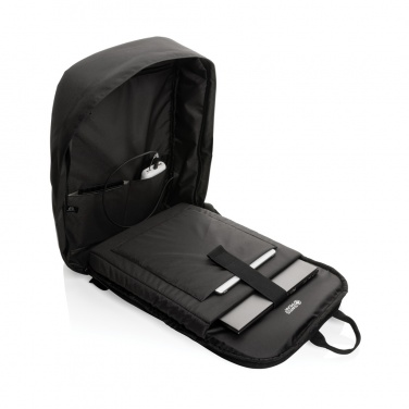 Logotrade promotional gift image of: Swiss Peak AWARE™ RFID anti-theft 15.6'' laptop backpack