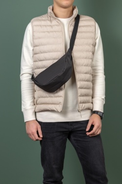 Logo trade advertising products picture of: Crescent AWARE™ RPET half moon sling bag