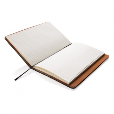 Logo trade promotional gift photo of: Notebook with phone pocket