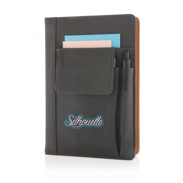 Logotrade promotional gift image of: Notebook with phone pocket