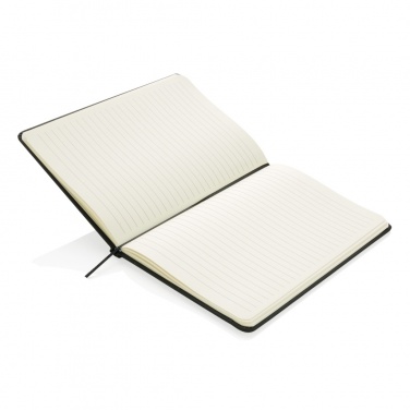 Logo trade promotional giveaways picture of: Standard hardcover PU notebook A5