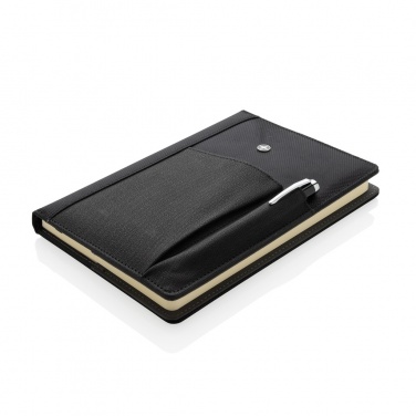 Logotrade promotional product picture of: Refillable notebook and pen set