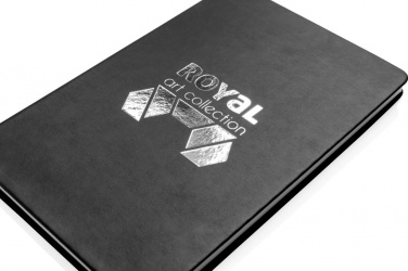Logotrade promotional giveaways photo of: Deluxe hardcover PU A5 notebook