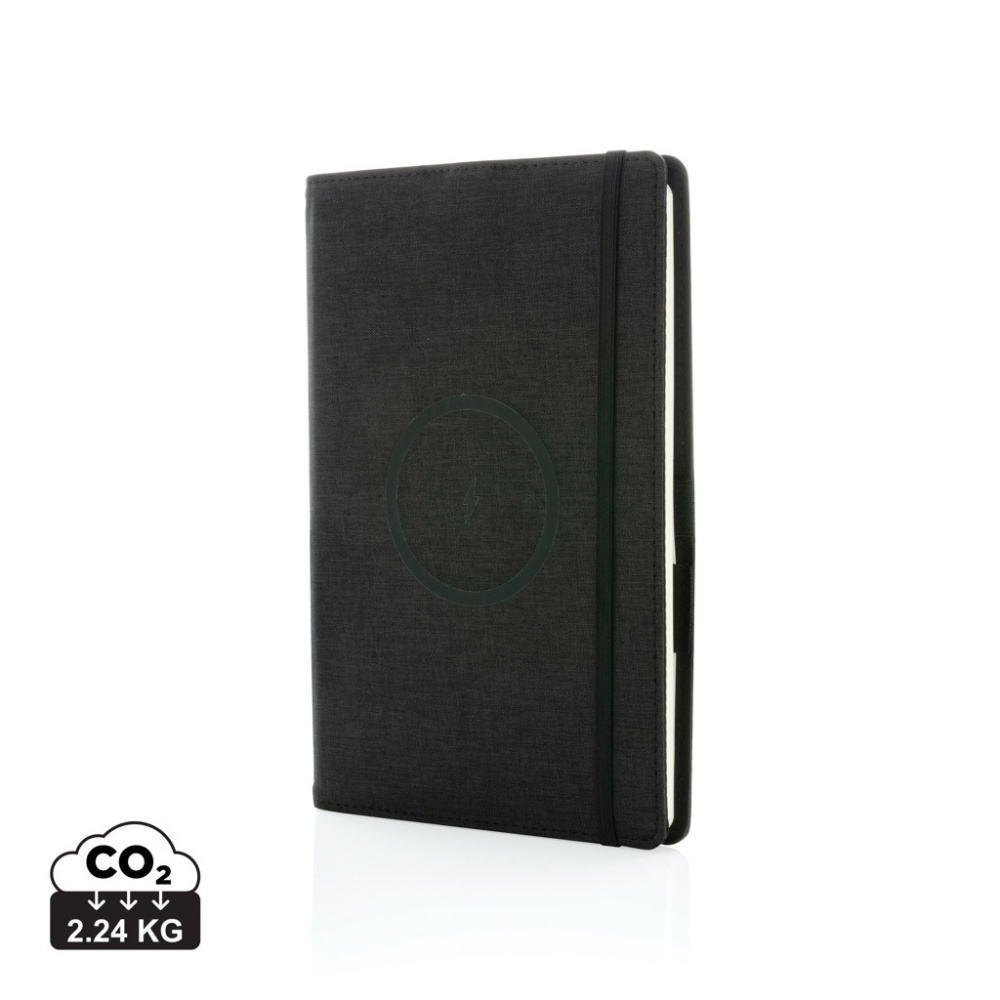 Logotrade advertising product image of: Air 5W wireless charging refillable journal cover A5