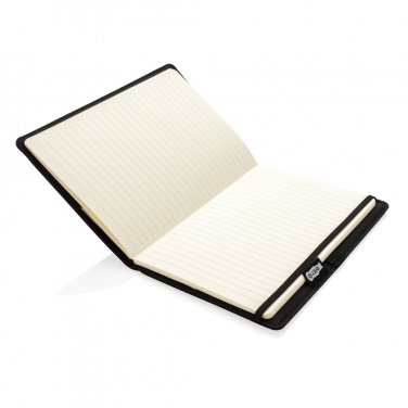 Logo trade promotional gifts image of: Air 5W wireless charging refillable journal cover A5
