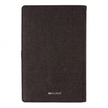 Logo trade promotional gift photo of: Air 5W wireless charging refillable journal cover A5