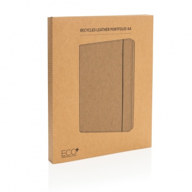 Logotrade promotional merchandise picture of: Recycled leather A4 portfolio