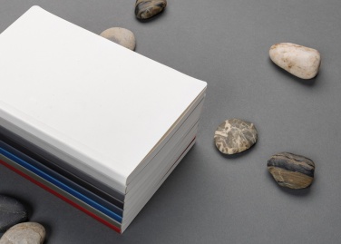 Logo trade promotional products image of: Impact softcover stone paper notebook A5