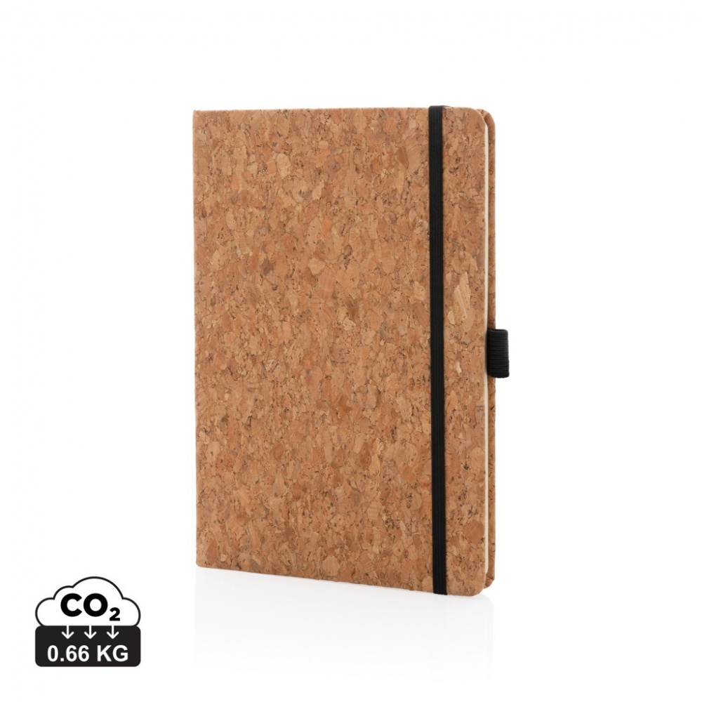 Logotrade promotional merchandise photo of: Cork hardcover notebook A5