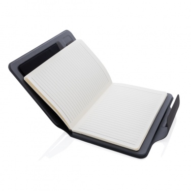 Logotrade promotional merchandise picture of: Artic Magnetic 10W wireless charging A5 notebook