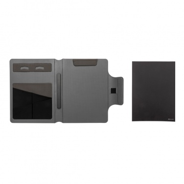 Logo trade business gift photo of: Artic Magnetic 10W wireless charging A4 portfolio