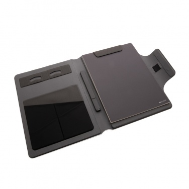 Logo trade corporate gift photo of: Artic Magnetic 10W wireless charging A4 portfolio