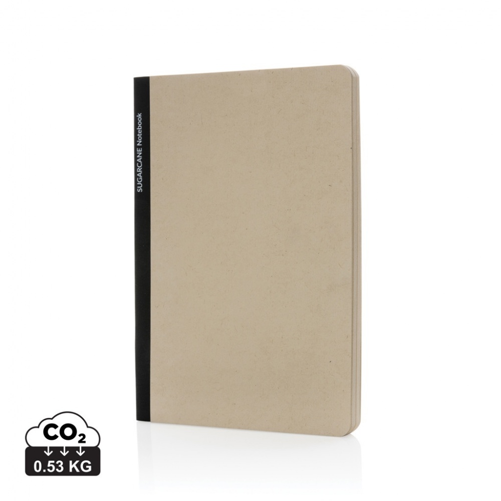 Logotrade promotional merchandise picture of: Stylo Sugarcane paper A5 Notebook
