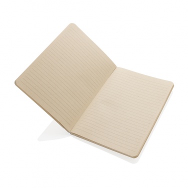 Logo trade business gifts image of: Stylo Sugarcane paper A5 Notebook