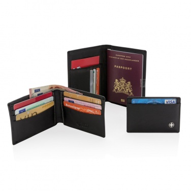 Logotrade promotional item picture of: RFID anti-skimming passport holder