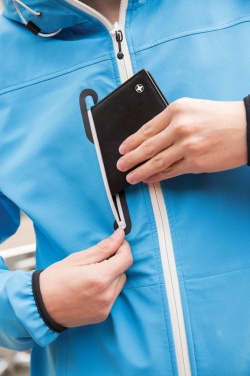 Logo trade promotional products image of: RFID anti-skimming passport holder