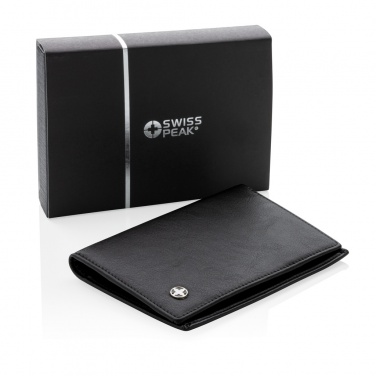 Logo trade promotional merchandise image of: RFID anti-skimming passport holder