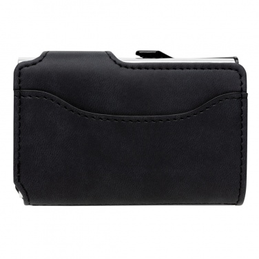 Logotrade promotional gift picture of: Standard aluminium RFID cardholder with PU wallet