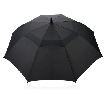 Logo trade promotional giveaways image of: Swiss peak AWARE™ Tornado 23” storm umbrella