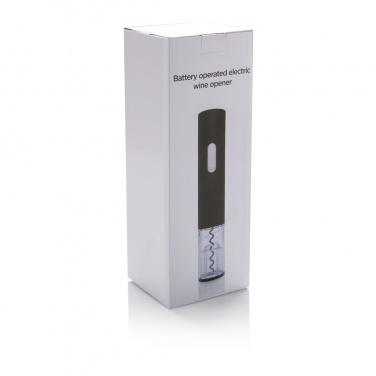 Logo trade corporate gifts picture of: Electric wine opener - battery operated