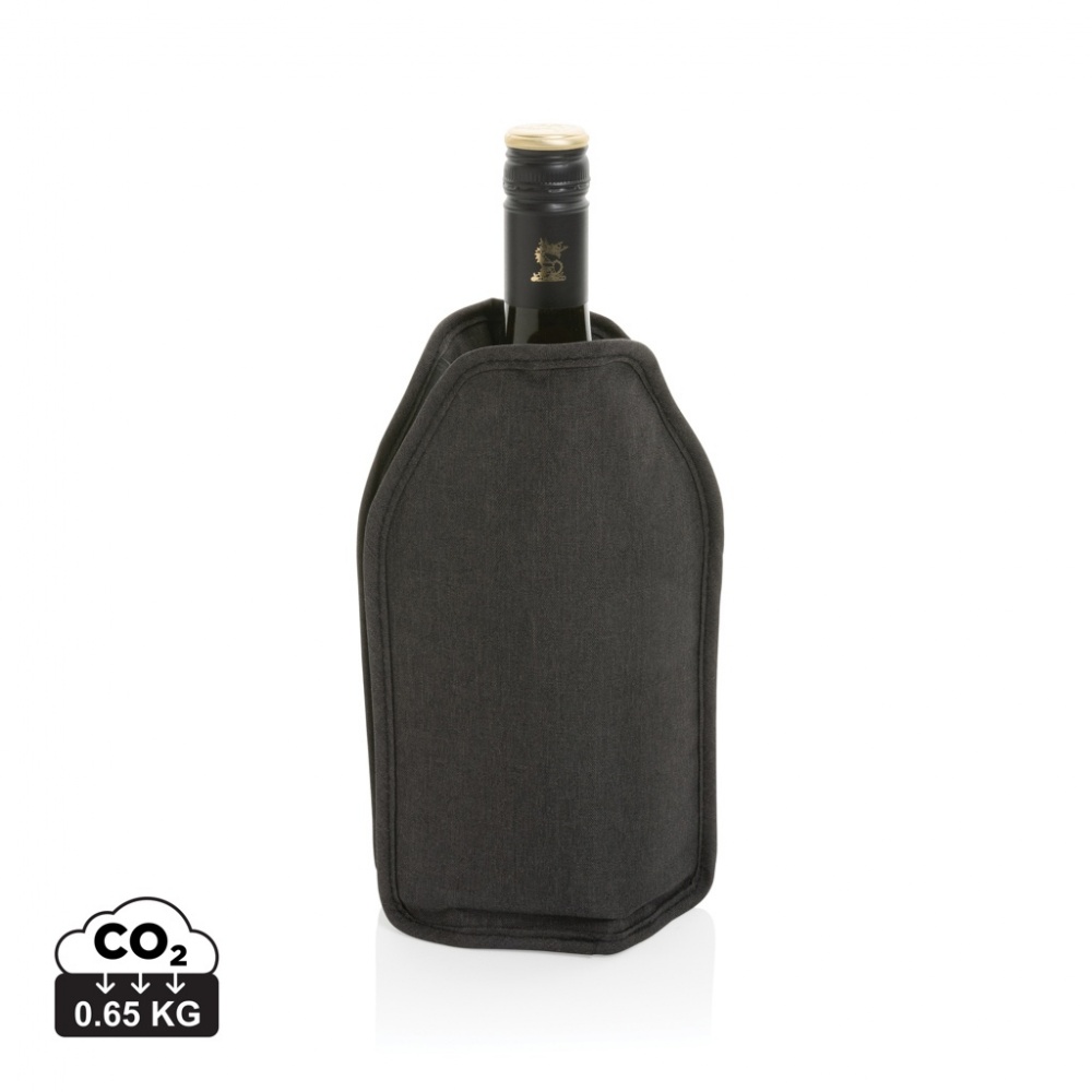 Logotrade promotional items photo of: Vino AWARE™ RPET wine cooler sleeve
