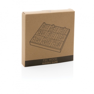Logotrade promotional items photo of: Wooden Sudoku game