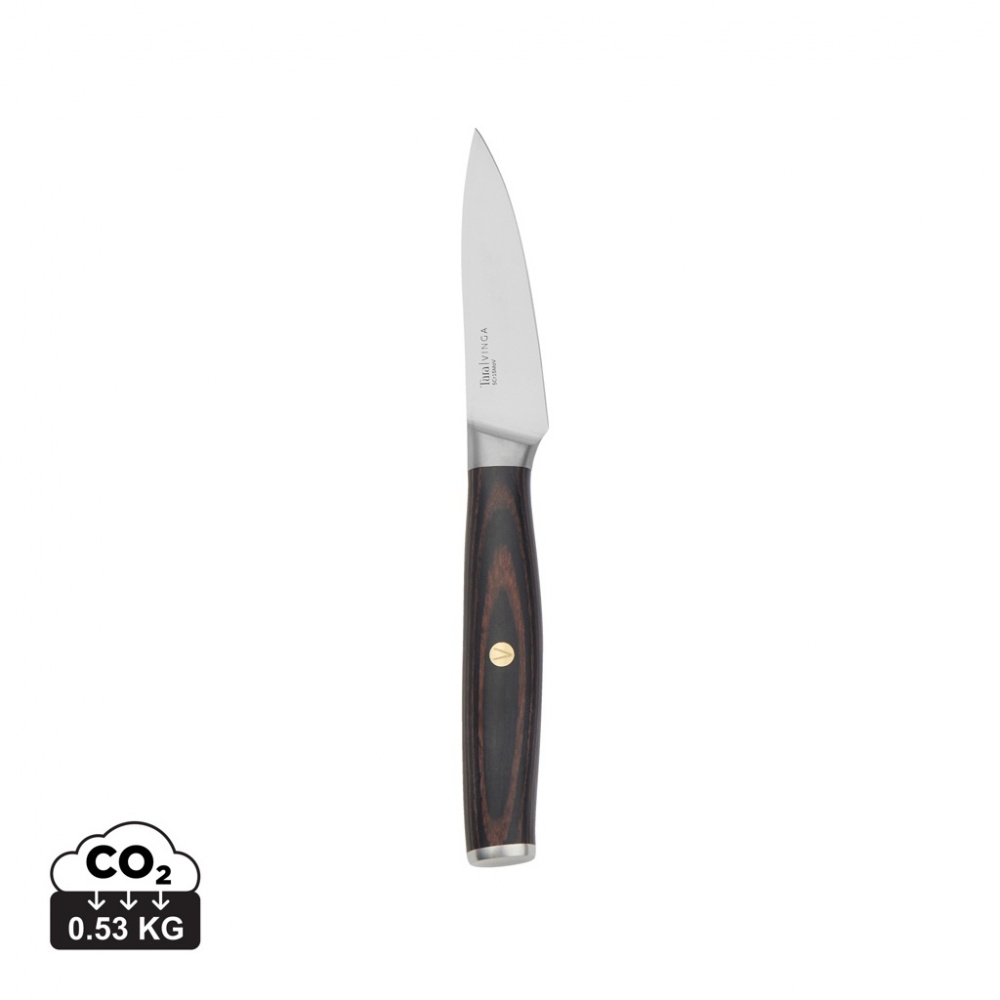 Logotrade corporate gift image of: VINGA Tara RCS recycled steel paring knife