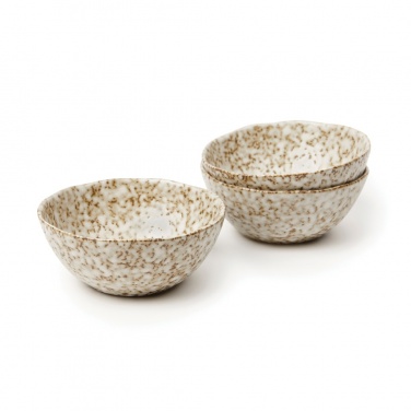 Logo trade promotional merchandise photo of: VINGA Nuvem stoneware mini bowl, 3 pcs set