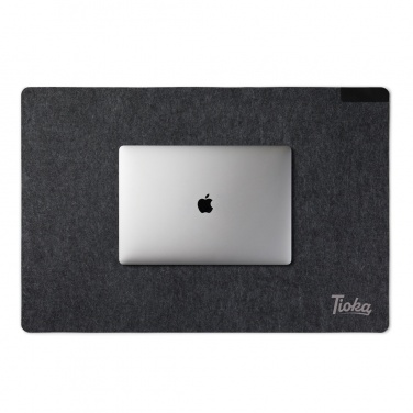 Logotrade promotional item picture of: VINGA Albon GRS recycled felt desk pad