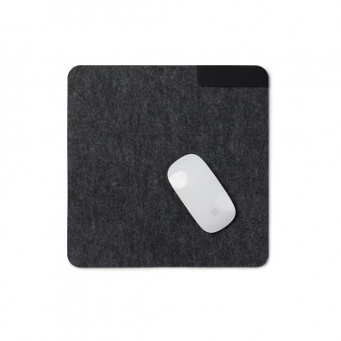 Logo trade corporate gifts picture of: VINGA Albon GRS recycled felt mouse pad