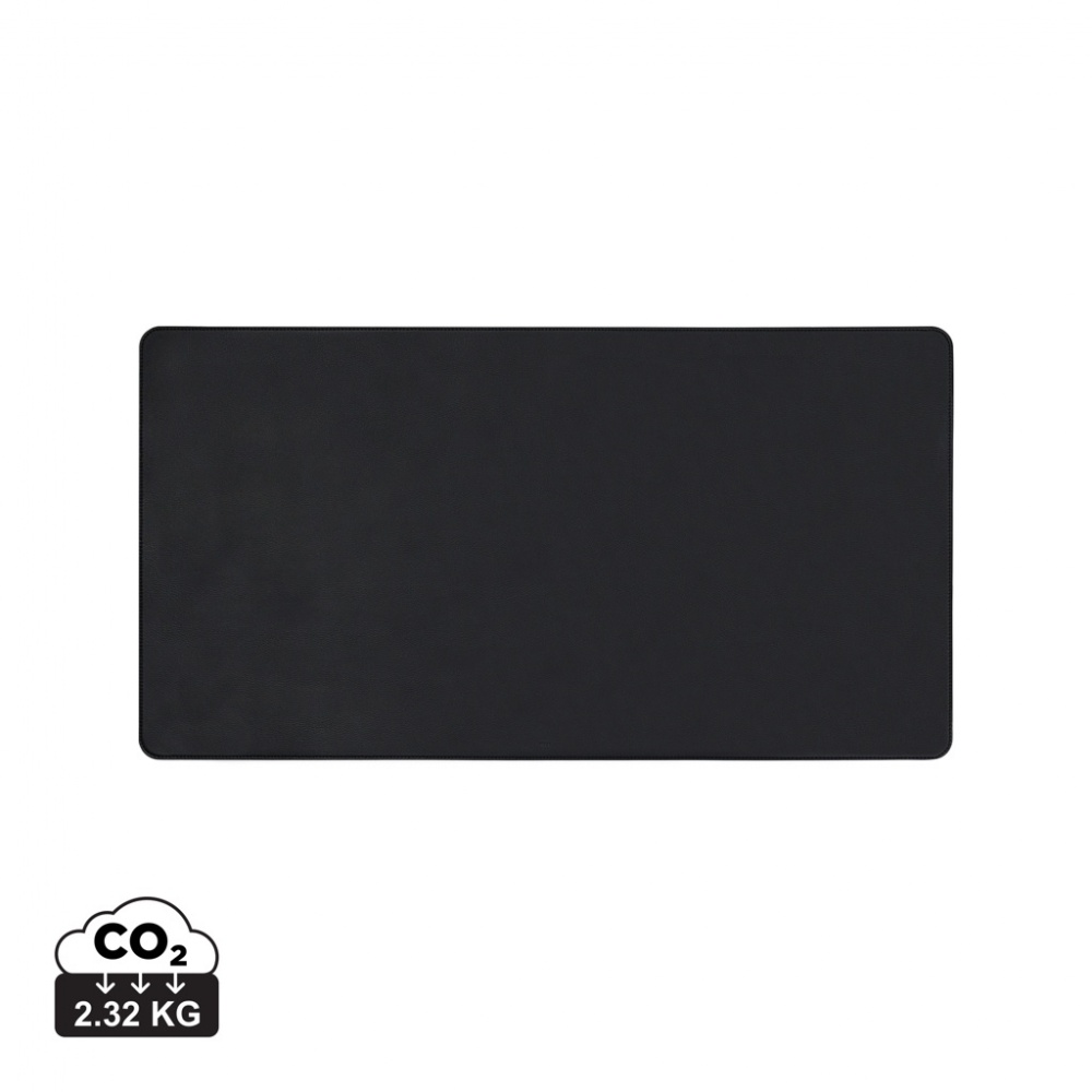 Logo trade business gifts image of: VINGA Timo PU RCS RPET desk pad