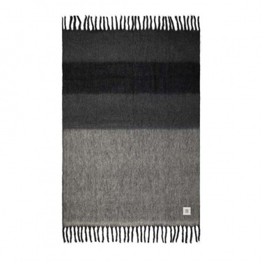 Logo trade promotional giveaways image of: Vinga Saletto wool blend blanket