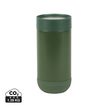 Logo trade promotional giveaways picture of: VINGA Erie RCS recycled SS push mug 350 ML
