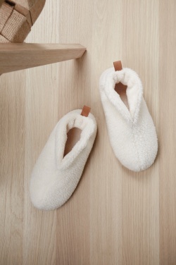 Logo trade promotional merchandise picture of: VINGA Santos RCS recycled pet cosy slippers