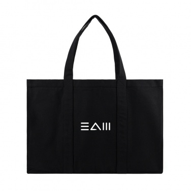 Logo trade corporate gift photo of: VINGA Hilo AWARE™ recycled canvas maxi tote bag